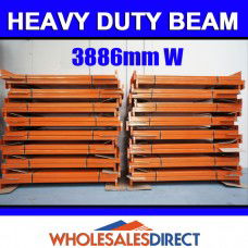 Pallet Racking Beam 3886 x 180mm 2600kg Heavy Duty