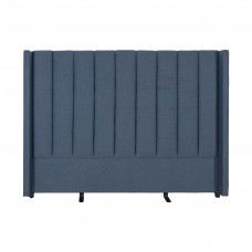 Isla Queen Upholstered Winged Bed Headboard