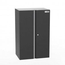 Black Workshop 2-Door Wall Storage Cabinet - UltraTools 670mm x 465mm x 1051mm