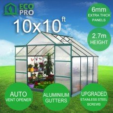 EcoPro Greenhouse 10 x 10 features