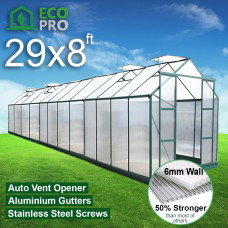 29 x 8ft EcoPro 6mm Greenhouse