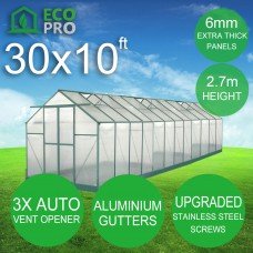 EcoPro Greenhouse 30 x 10 2.7m