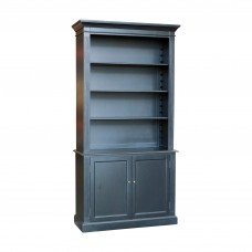Hamptons Buffet and Hutch Library Bookcase Cabinet