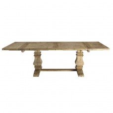 Hamptons Style Extendable Pedestal Dining Table 180 - 260cm