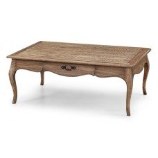 French Provincial Furniture Coffee Table Natural Oak