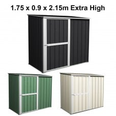 Garden Shed 1.75m x 0.9m Colour Range