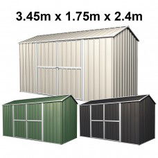 Garden Shed 3.45m x 1.75m x 2.4m Gable Roof