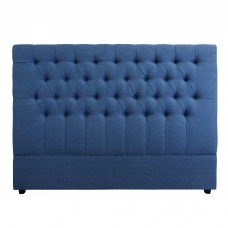 Georgia Queen Headboard Upholstered Button Tufted Chesterfield Bed Headboard