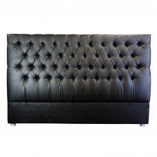 Georgia King Headboard Upholstered Button Tufted Chesterfield Bed Headboard