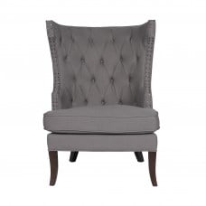 Oxford Upholstered Button Wingback Sofa Lounge Armchair