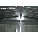 Garage Shed Workshop 3.5m x 5.1m x 2.3m internal frames