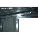 Double Barn Door Garage Shed 3.5m x 6m x 2.3m door frame