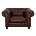 PU Leather - Chesterfield Brown