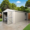 Double Barn Door Garage Shed 3.5m x 6m x 2.3m frames
