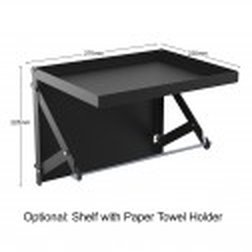 Shelf with Paper Towel Holder 
