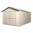 Double Barn Door Garage Shed 3.6m x 6m x 3m Cream  45