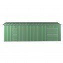 Green Side - Garage Workshop Shed 3.6m x 9.12m x 3m Side Double Doors