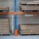 ULTRA Pallet Racking 18 Space Package frame and beams