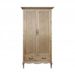 French Provincial Furniture Wardrobe with Drawers