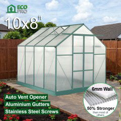 EcoPro 6mm Greenhouse 10 x 8ft