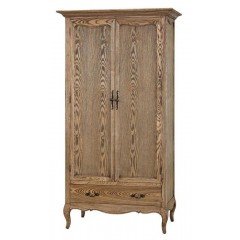 French Provincial Furniture Wardrobe with Drawers