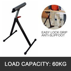 Adjustable & Foldable Single Roller Stand with Electronic Plate