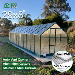 29 x 8ft EcoPro 6mm Greenhouse