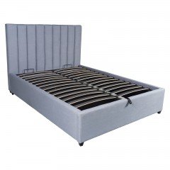 Heather Queen GAS LIFT Bed Frame with Storage