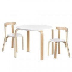 Artiss Kids Table And Chair Set Study Desk Dining Wooden