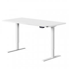 Artiss Standing Desk Sit Stand Table Riser Motorised Height Adjustable Computer Laptop Desks Stand 120cm White