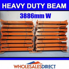 Pallet Racking Beam 3886 x 180mm 2600kg Heavy Duty