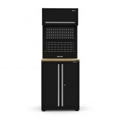 UltraTools 750mm x 550mm x 2025mm Black Economy 2 Door Cabinet Tower