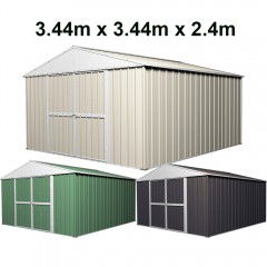 Garden Shed 3.44m x 3.44m x 2.4m High