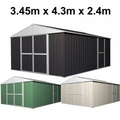 Garden Shed 3.45m x 4.3m x 2.4m Workshop