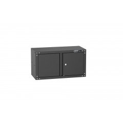 UltraTools 675mm x 320mm x 360mm Black Workshop Garage 2 Door Wall Storage Cabinet