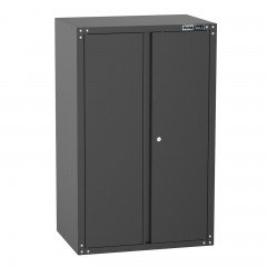 UltraTools 675mm x 465mm x 1025mm Black Workshop Garage 2 Door Wall Storage Cabinet