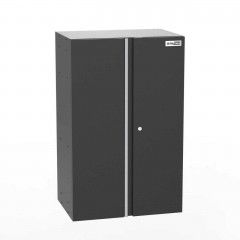 Black Workshop 2-Door Wall Storage Cabinet - UltraTools 670mm x 465mm x 1051mm