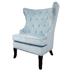 Oxford Upholstered Button Wingback Sofa Lounge Armchair
