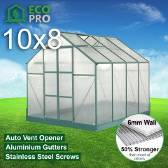 EcoPro 6mm Greenhouse 10 x 8ft