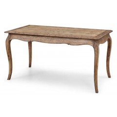 French Provincial Furniture Rectangular Dining Table Natural Oak