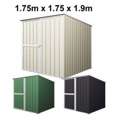 Garden Shed 1.75m x 1.75m x 1.9m Budget Tools Storage