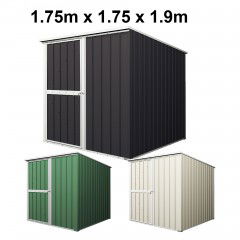 Garden Shed 1.75m x 1.75m x 1.9m Budget Tools Storage