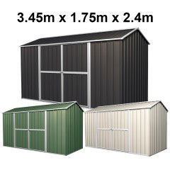 Garden Shed 3.45m x 1.75m x 2.4m Gable Roof