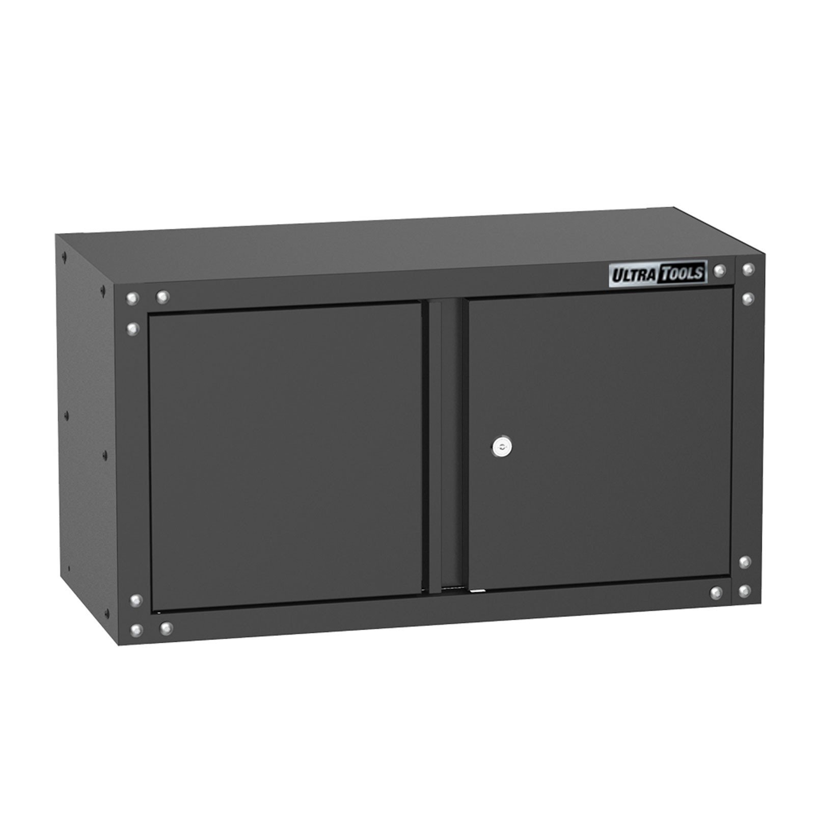 Shop UltraTools 2704mm x 500mm x 1870mm Black Garage Storage