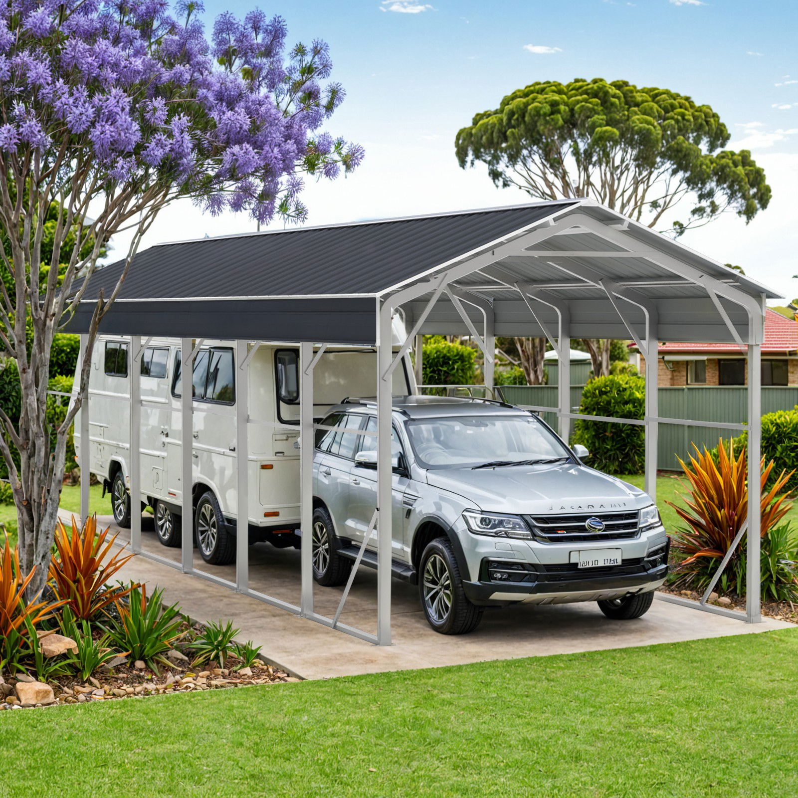 Shop Carport x x (Gable) Backyard Boat Portable