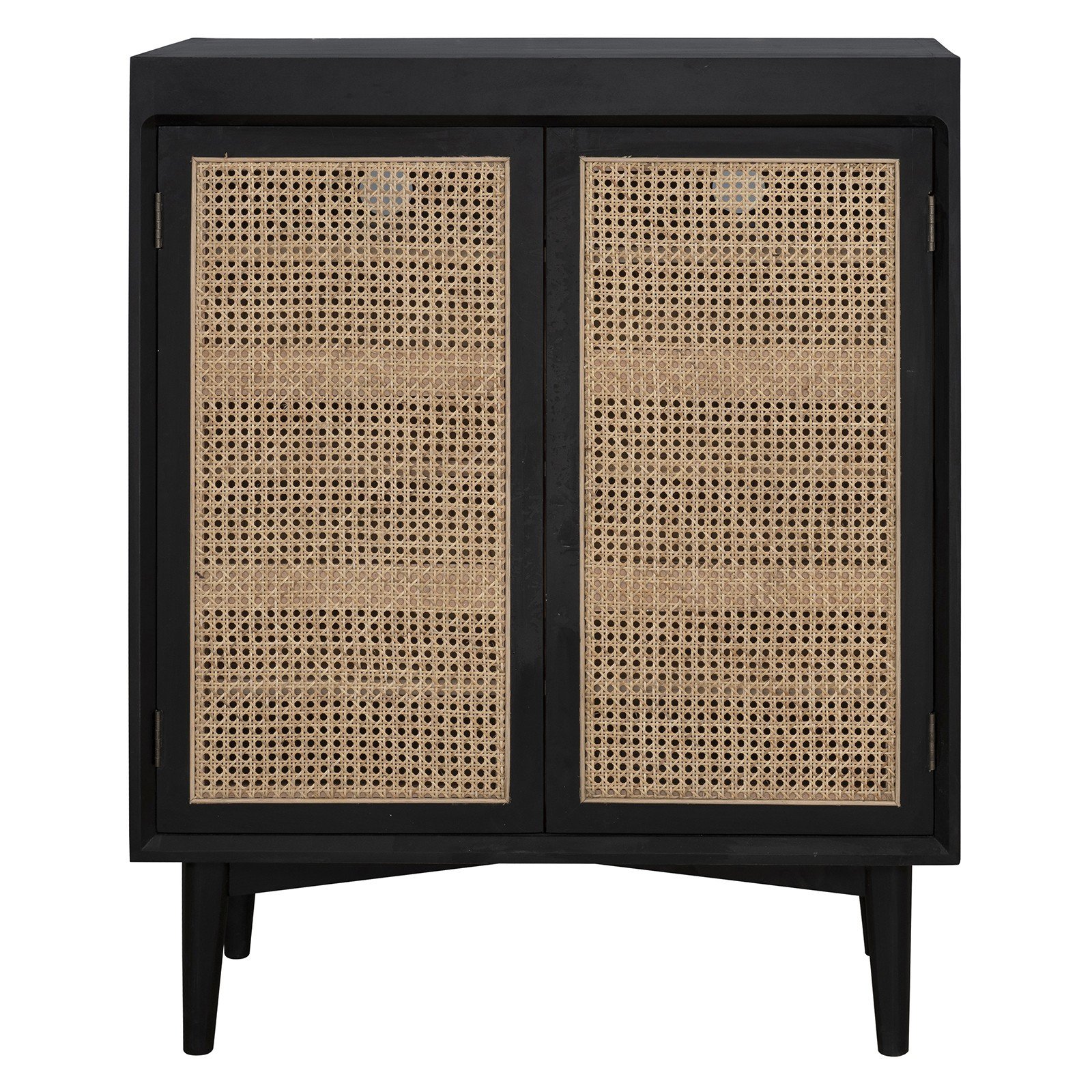 Shop Scandinavian Nordic Rattan Storage NATURAL BLACK Online