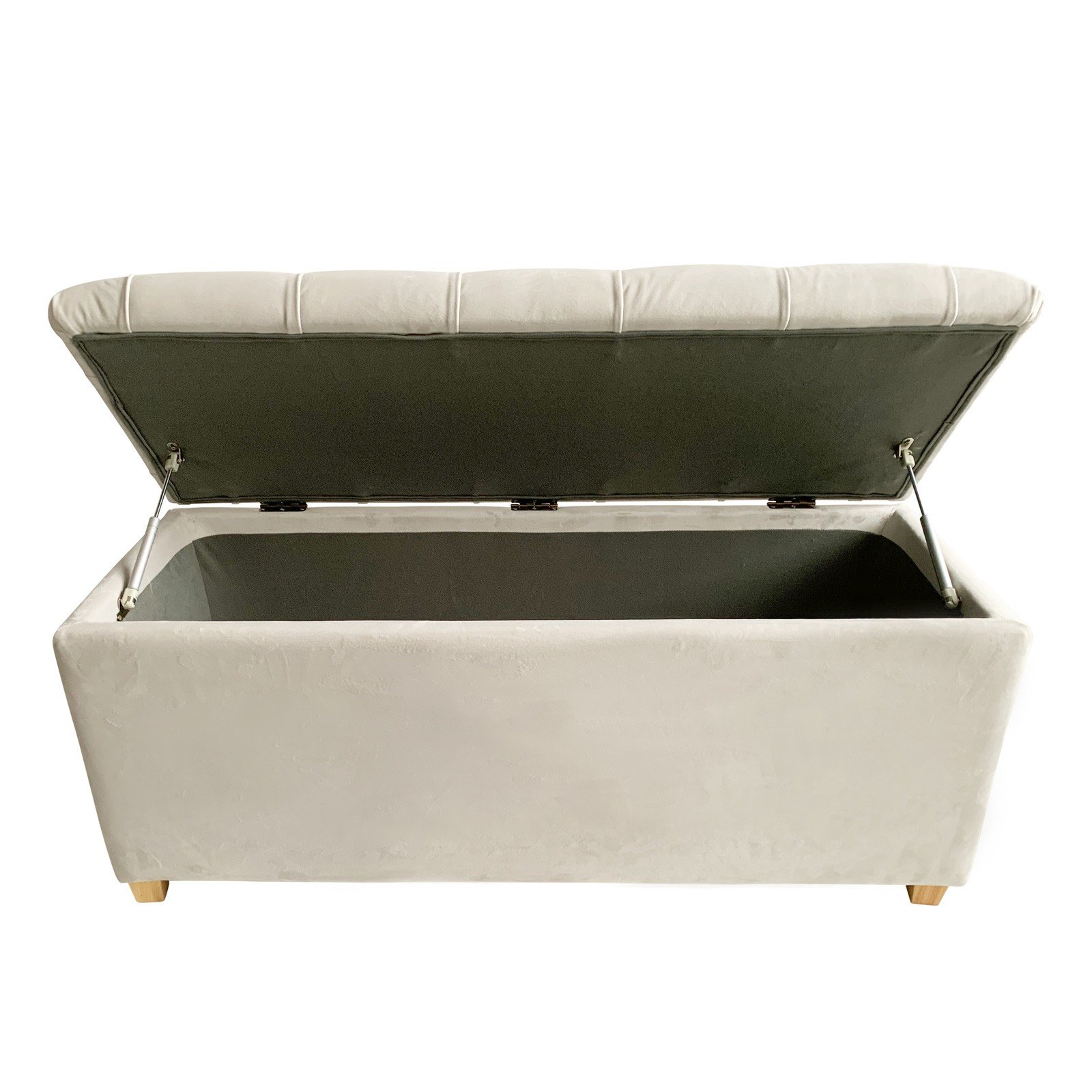 Shop Sonya Chesterfield Tufted Storage Ottoman Blanket Box Foot Stool